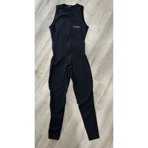 Cabelas Mens Large Thermal Polartic Suit Base Layer Fleece Lined Drop Seat USA